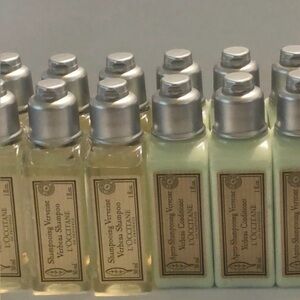 L’Occitane Verbena shampoo and conditioner set of 10 each 1.7 oz